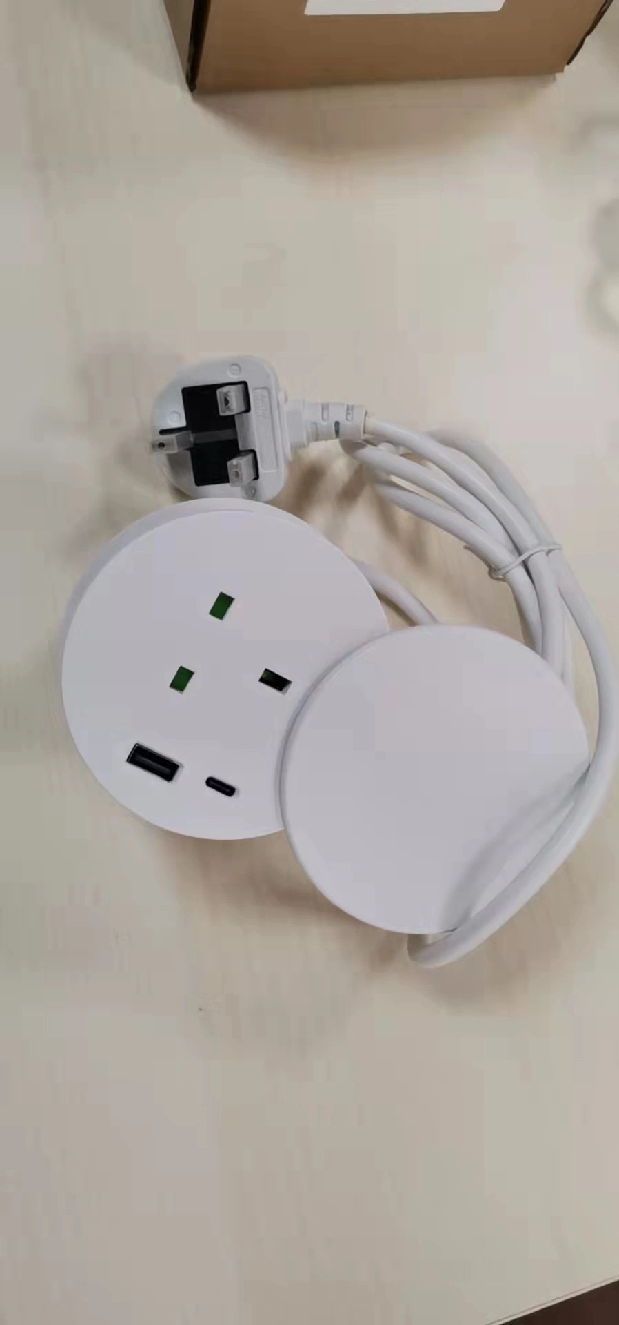 Type-C Charger Round Power Socket