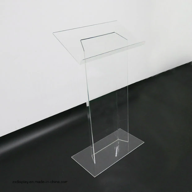 Custom Cheap Clear Acrylic Podium Church Pulpit Lectern Wholesale