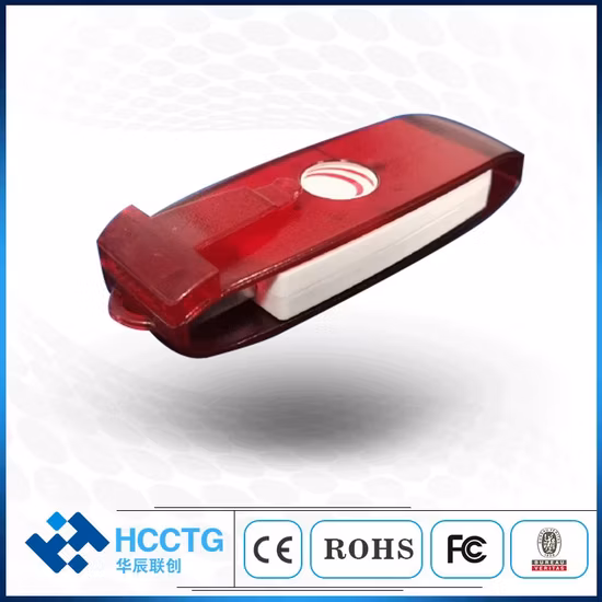 13.56MHz IC カード NFC リーダー RFID リーダー ライター Type C スマート カード プログラマ (DCR37)