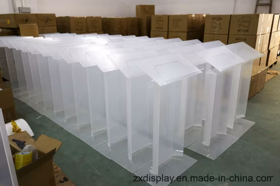 カスタム格安透明アクリル表彰台教会説教壇演台卸売